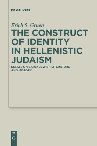 Cover image for The Construct of Identity in Hellenistic Judaism: Essays on Early Jewish Literature and History