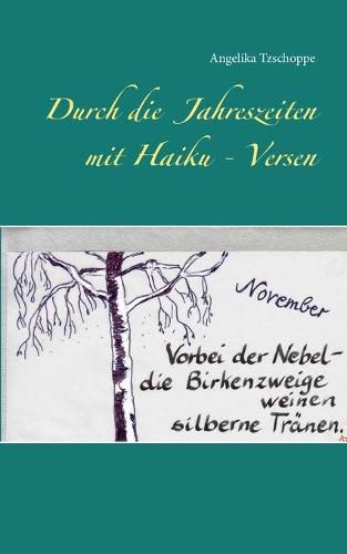 Cover image for Durch die Jahreszeiten mit Haiku - Versen