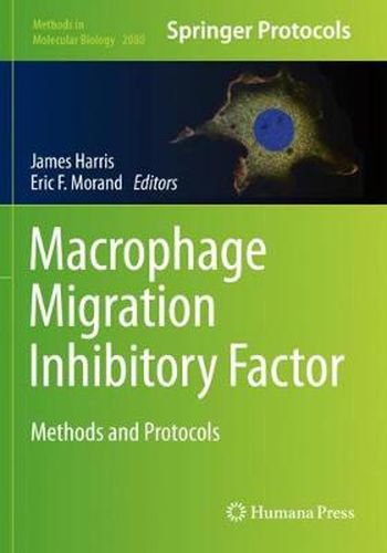 Cover image for Macrophage Migration Inhibitory Factor: Methods and Protocols