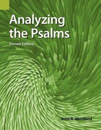 Cover image for Analyzing the Psalms: With Exercises for Bible Students and Translators