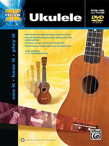 Cover image for Alfred's MAX Ukulele Method