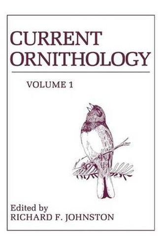 Cover image for Current Ornithology