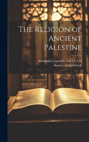 The Religion of Ancient Palestine