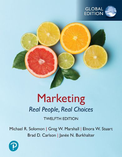 Cover image for Marketing: Real People, Real Choices -- Global Edition