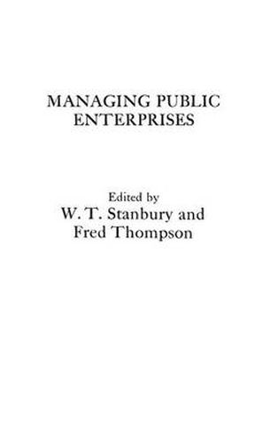 Cover image for Managing Public Enterprises