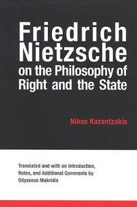 Cover image for Friedrich Nietzsche on the Philosophy of Right and the State