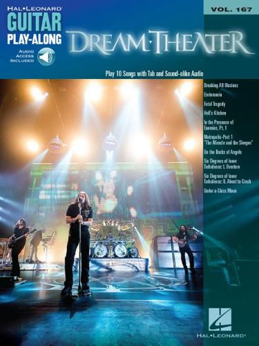 Cover image for Dream Theater Guitar Play-Along Vol.167