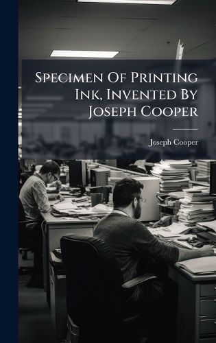 Cover image for Specimen Of Printing Ink, Invented By Joseph Cooper