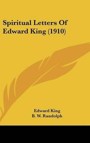Cover image for Spiritual Letters of Edward King (1910)