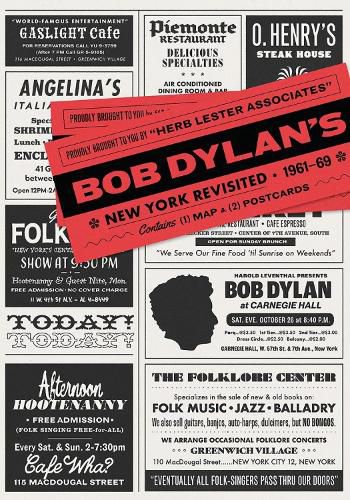 Cover image for Bob Dylan's New York Revisited 1961-69