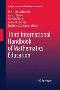 Cover image for Third International Handbook of Mathematics Education