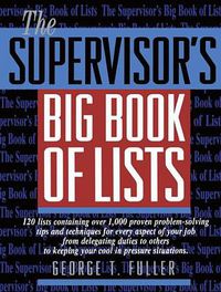 Cover image for The Supervisor's Big Book of Lists
