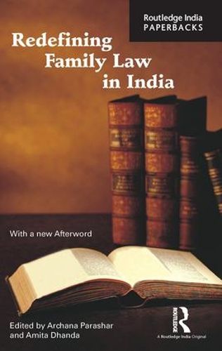 Cover image for Redefining Family Law in India: Essays in Honour of B. Sivaramayya