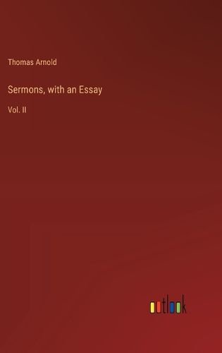 Cover image for Sermons, with an Essay