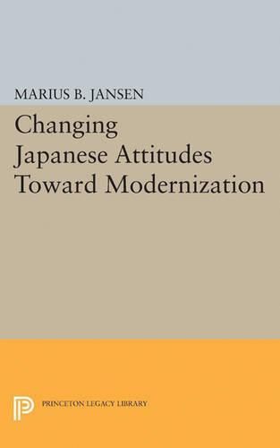 Cover image for Changing Japanese Attitudes Toward Modernization