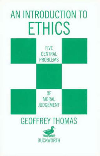 Cover image for An Introduction to Ethics