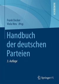 Cover image for Handbuch der deutschen Parteien