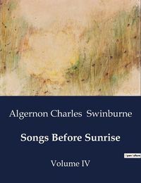 Cover image for Songs Before Sunrise