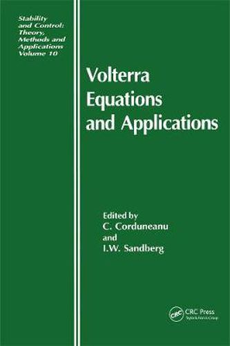 Cover image for Volterra Equations and Applications