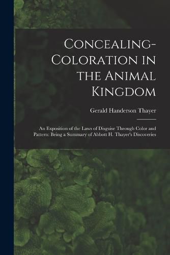 Cover image for Concealing-Coloration in the Animal Kingdom