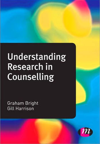 Cover image for Understanding Research in Counselling