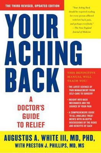 Cover image for Your Aching Back: A Doctor's Guide to Relief (Revised, Updated)