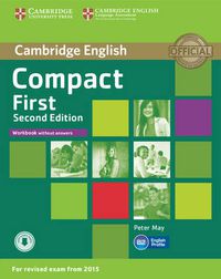 Cover image for Compact First Workbook without Answers with Audio