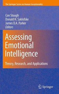 Cover image for Assessing Emotional Intelligence: Theory, Research, and Applications