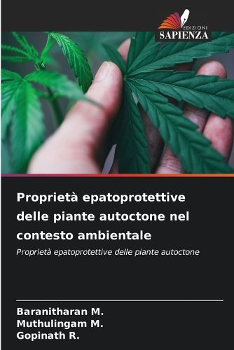Cover image for Proprieta epatoprotettive delle piante autoctone nel contesto ambientale