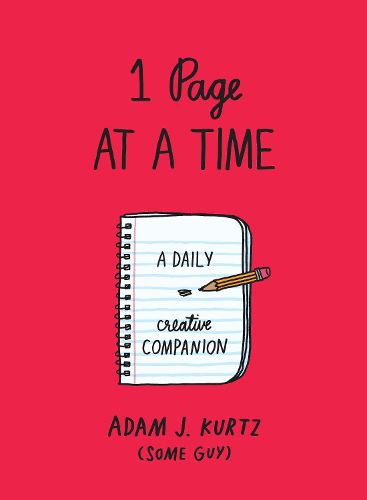 Cover image for 1 Page at a Time (Red): A Daily Creative Companion