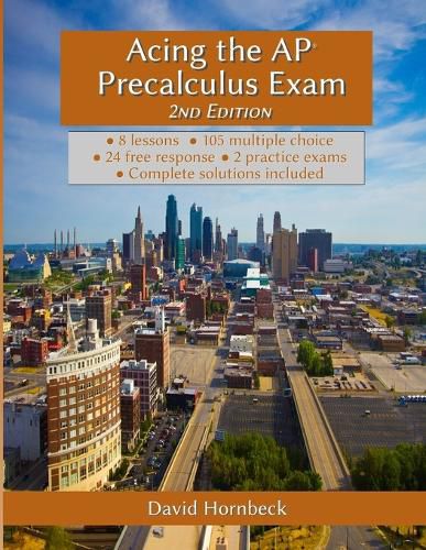 Cover image for Acing the AP Precalculus Exam 2nd Edition (with solutions)