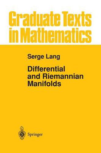 Cover image for Differential and Riemannian Manifolds