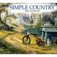 Cover image for Simple Country 2025 Wall Calendar (New)