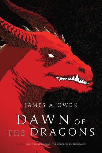 Cover image for Dawn of the Dragons: Here, There Be Dragons; The Search for the Red Dragon