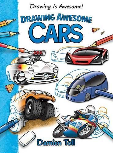 Cover image for Drawing Awesome Cars