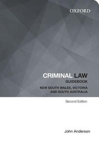 Cover image for Criminal Law Guidebook: New South Wales, Victoria and South Australia