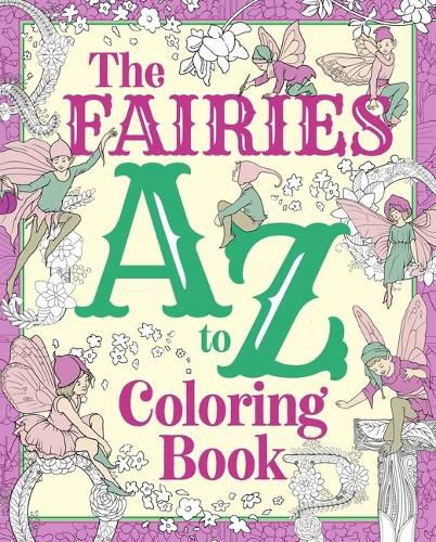 The Fairies A to Z Coloring Book