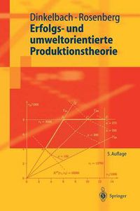 Cover image for Erfolgs- und umweltorientierte Produktionstheorie