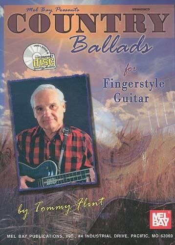 Cover image for Country Ballads For Fingerstyle Guitar Book/Cd Set