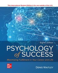 Cover image for Psychology of Success ISE