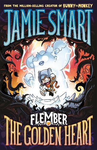 Cover image for Flember 5: The Golden Heart (from the million-selling Jamie Smart, Illustrator of the Year)