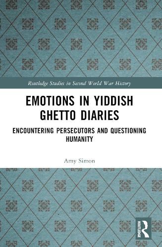 Cover image for Emotions in Yiddish Ghetto Diaries