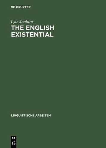 Cover image for The English existential