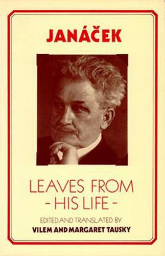 Cover image for Janacek - Leaves from His Life