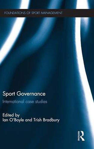 Cover image for Sport Governance: International Case Studies