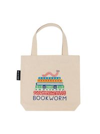 Cover image for Bookworm Mini Tote Bag