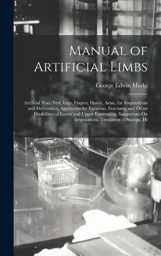 Cover image for Manual of Artificial Limbs