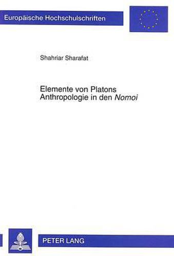 Cover image for Elemente Von Platons Anthropologie in Den Nomoi