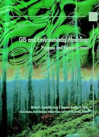 Cover image for GIS and Environmental Modeling: Progress and Research Issues