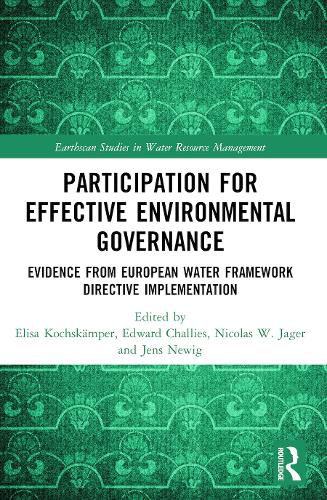 Participation for Effective Environmental Governance: Evidence from European Water Framework Directive implementation